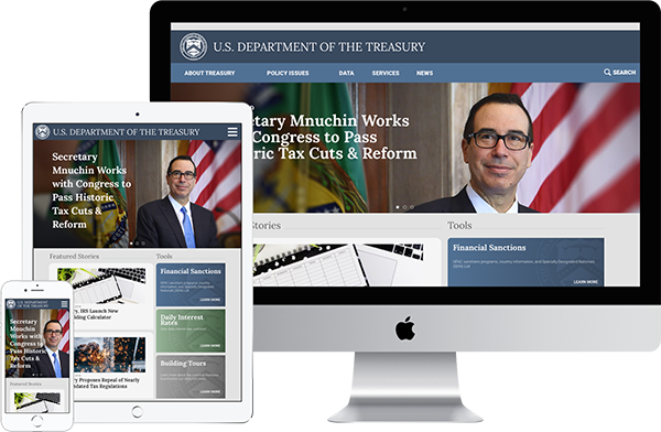 Department of Treasury redesign